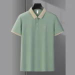 Men’s Business Polo Shirt – Short Sleeve Embroidered